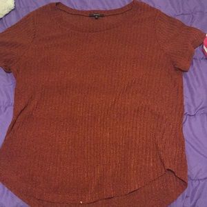 Plus size short sleeve casual shirt